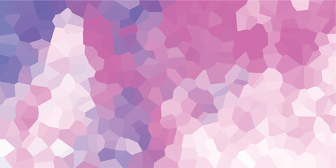Obraz premium Abstract geometric mosaic background in soft lilac and pink hues ideal for creative design and digital projects