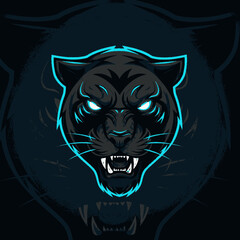 tiger head vector