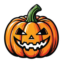 Spooky halloween night scene with haunted elements