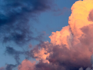 clouds in the sky