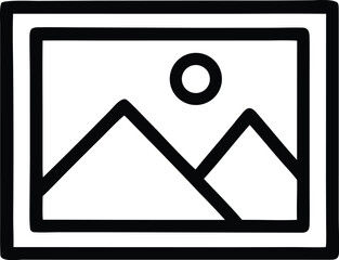 Gallery Vector Line Icon 