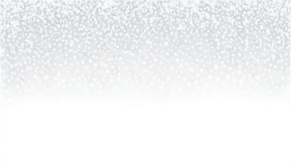 Snowflakes  falling effect on transparent background