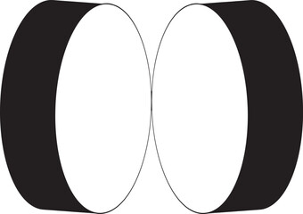 Abstract Geometric Circles - Modern Minimalist Design