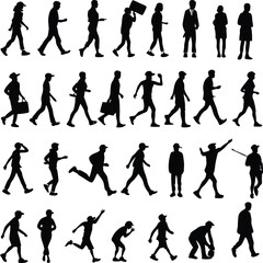 Comprehensive mega man vector graphic collection