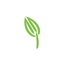Logo eco – wektorowa grafika © Laura