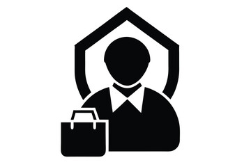 buyer vector icon