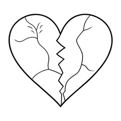 heart with wings vector