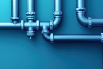 Graphic layouts showcasing water pipes for effective advertising strategies