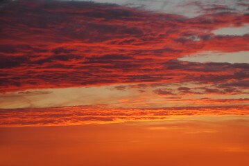 clouds in the sky