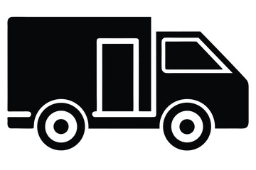delivery truck vector icon