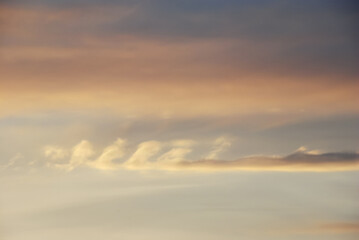 clouds in the sky