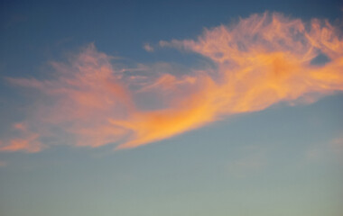 clouds in the sky