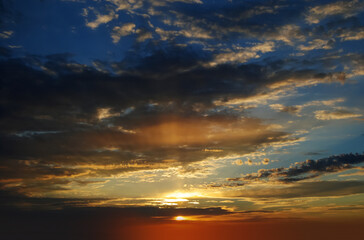 clouds in the sky