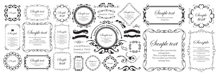 アンティークフレームセット