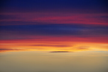 clouds in the sky