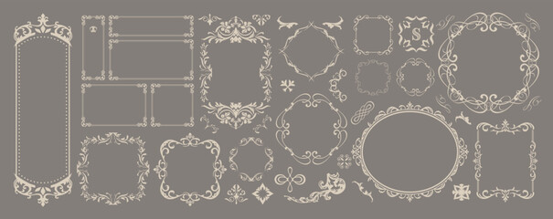 ゴージャスフレームデザインセット