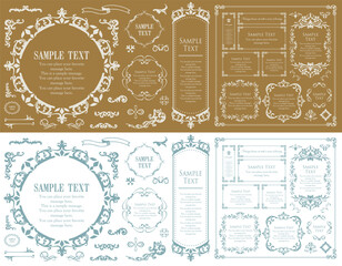 アンティークフレームセット