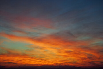 clouds in the sky