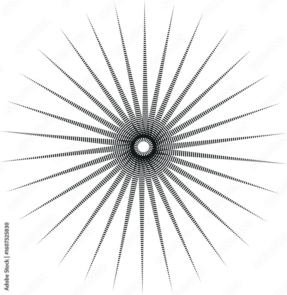 Poster dynamic abstract geometric composition with a striking silhouette showcasing vibrant cmyk colors and