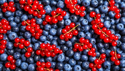 Close-up view of mixed berries