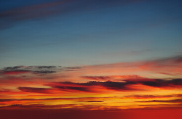 clouds in the sky
