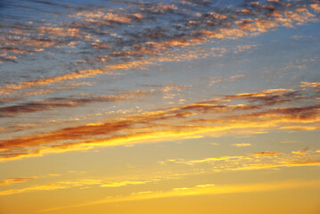 clouds in the sky