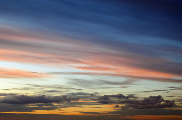 clouds in the sky