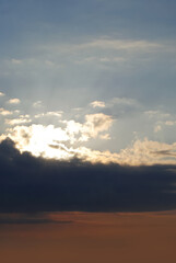 clouds in the sky