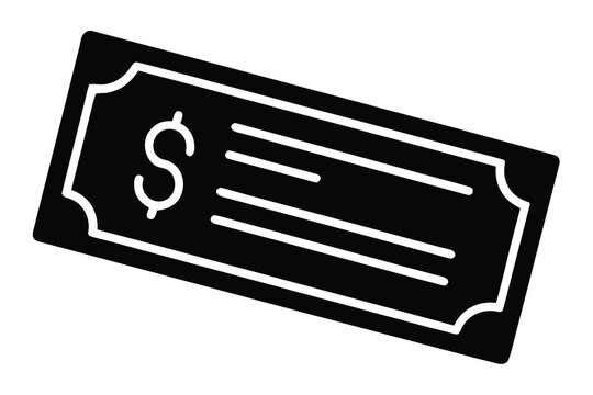 paycheck vector icon