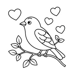 birds on branch