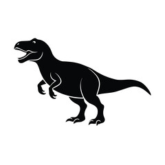 tyrannosaurus rex silhouette dinosaur Jurassic
