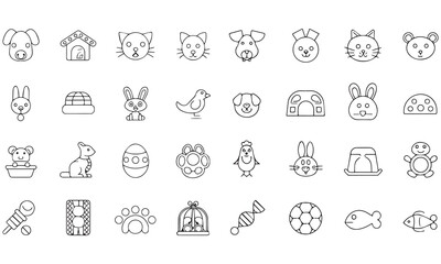 Farm & Animal Clipart Bundle – Line Art, Cartoon, Silhouette, and Vector Animal Icons