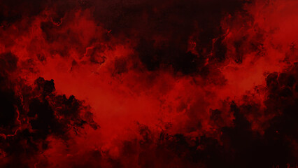  Grunge horror texture concrete. Red granite. Red granite background. Old vintage retro red background texture. Abstract Watercolor red grunge background painting.