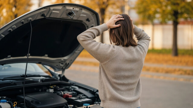 Frustration mounts as a car breakdown leaves someone stranded