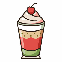 vector illustration of a cup of coffee