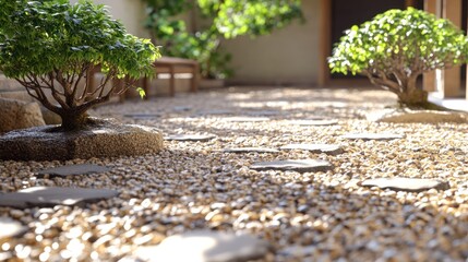 Zen garden path