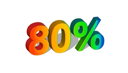 Colorful 3D 80% discount