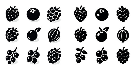 Berry Icon Grid