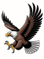 Obraz premium eagle in flight