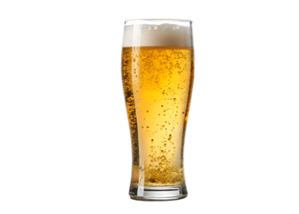 beer drink lager glass  isolated on white background PNG, AI GENERATED