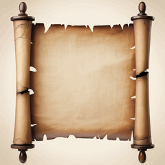 old paper scroll