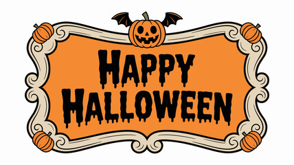 halloween party poster