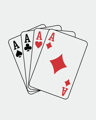 royal flush of spades