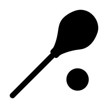 Vector illustration of a baster and a single drop on white background