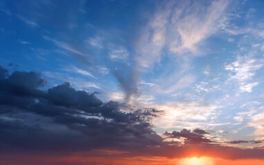 sky and clouds