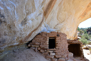Ruins at Sheiks Canyon, Cedar Mesa, Utah USA