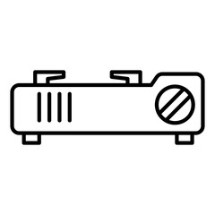 Gas Stove Kitchen Appliance Vector