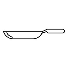 Frying Pan Kitchen Utensil Vector