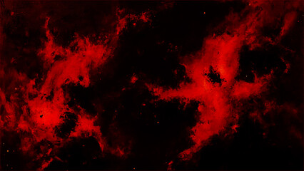  Grunge horror texture concrete. Red granite. Red granite background. Old vintage retro red background texture. Abstract Watercolor red grunge background painting.