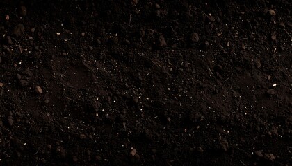 Dark rich soil texture